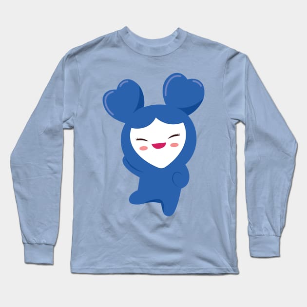 Tzuvely (Tzuyu of twice) Long Sleeve T-Shirt by luluartAneesha